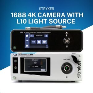 Stryker 1688 4K Camera System with L10 light source laparoscopic imaging
