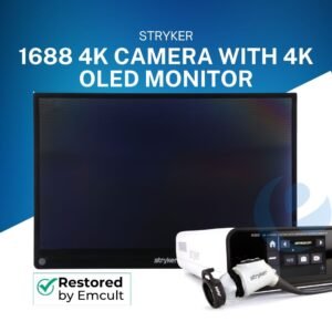 Stryker 1688 4K Camera System with 32 inch OLED monitor ultra HD surgical imaging